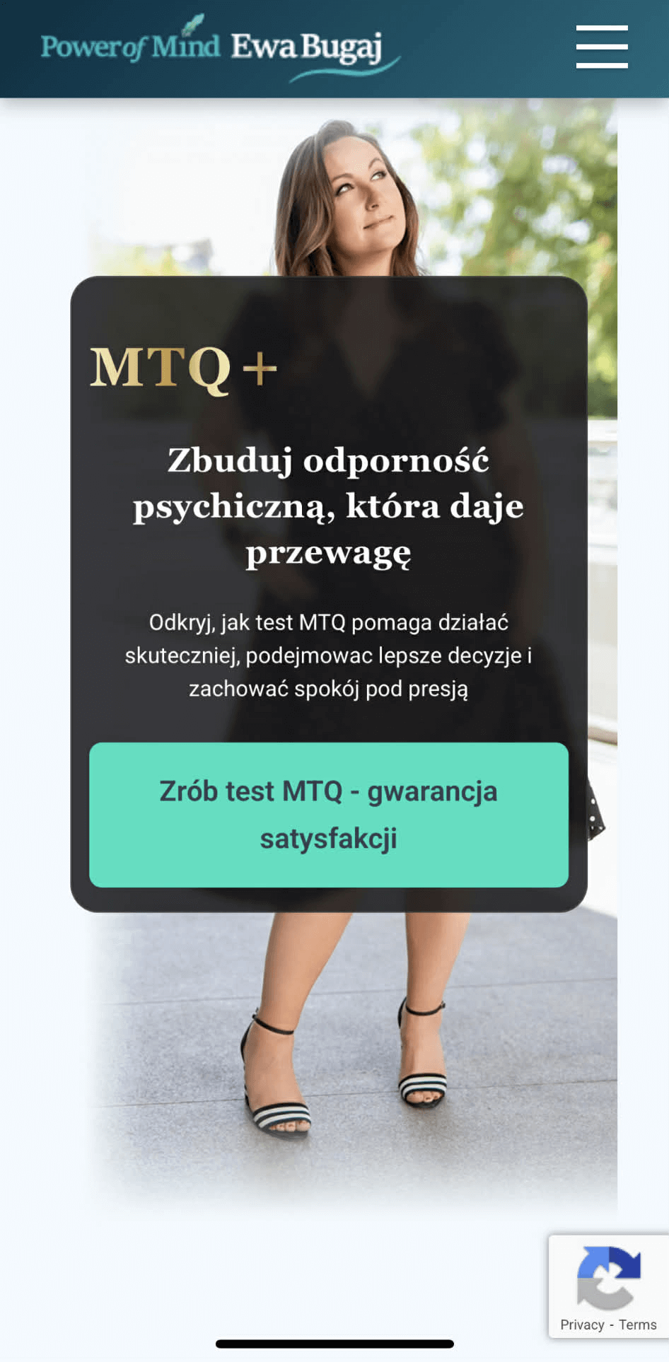 Testy MTQ odporności psychicznej — wersja mobilna