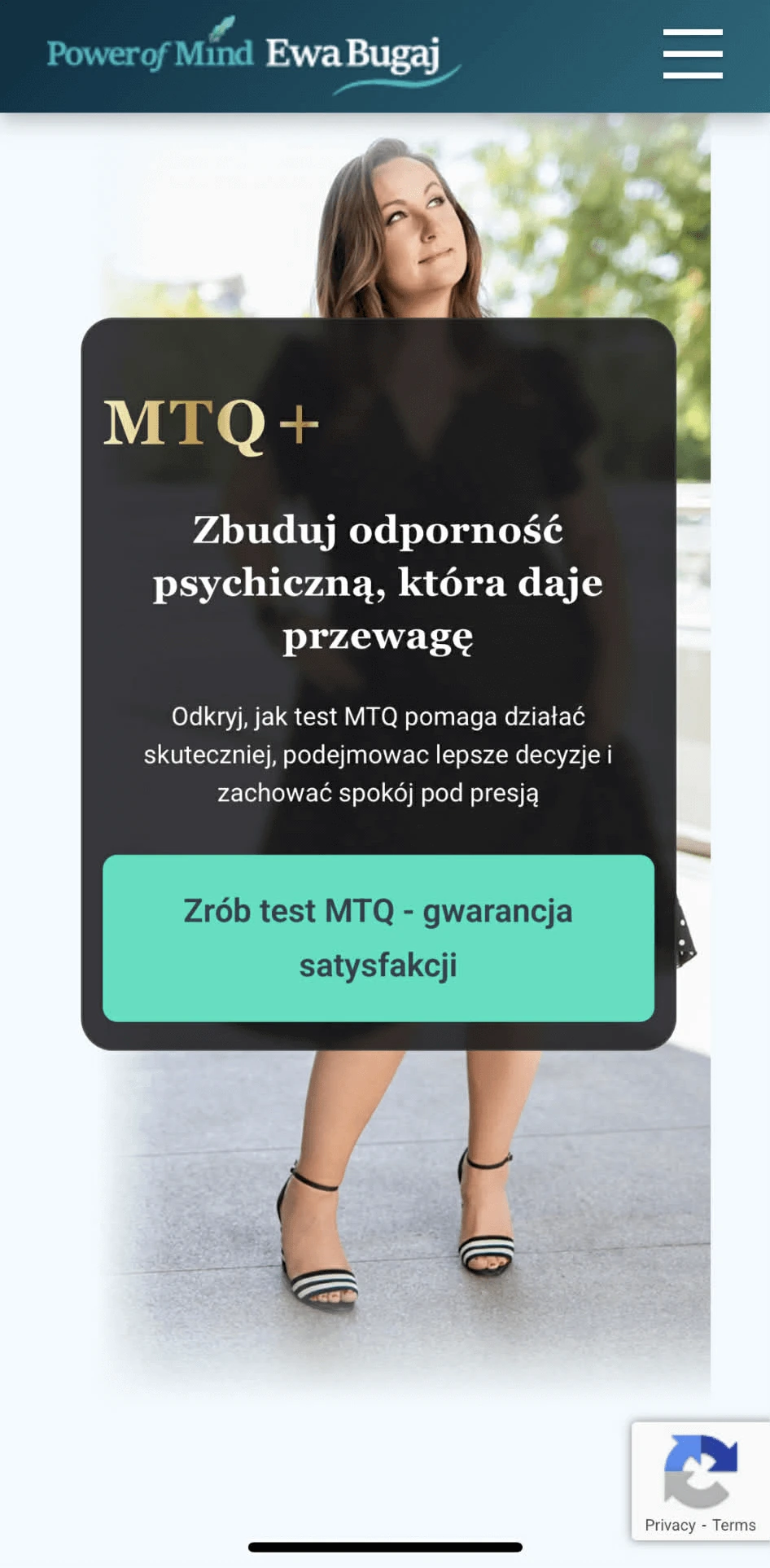 Testy MTQ odporności psychicznej — wersja mobilna