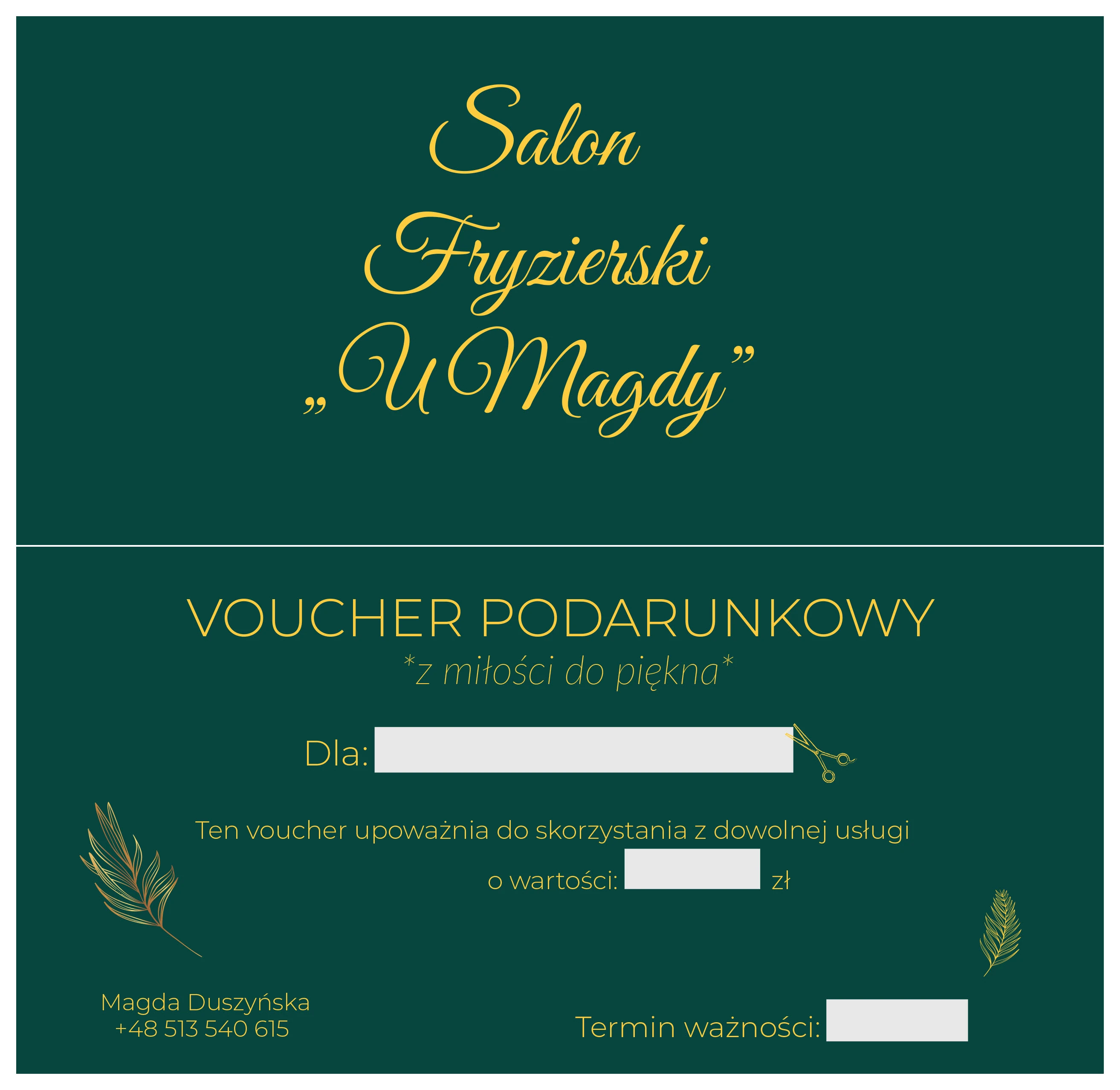Propozycja A - klasyczna elegancja